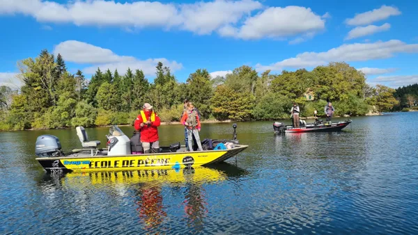 Lac de Pareloup, Fédération de pêche de l'Aveyron
