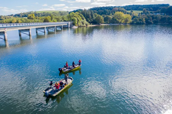 Lac de Pareloup, Fédération de pêche de l'Aveyron