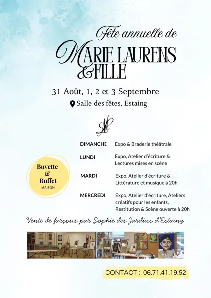 Fête annuelle de Marie Laurens