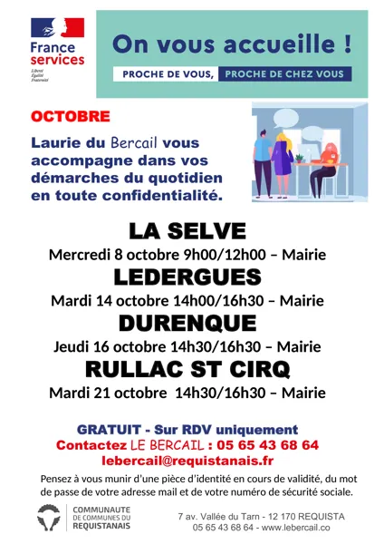 Itinérance France services - La selve -