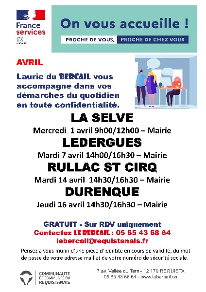 Itinérance France services - La selve -