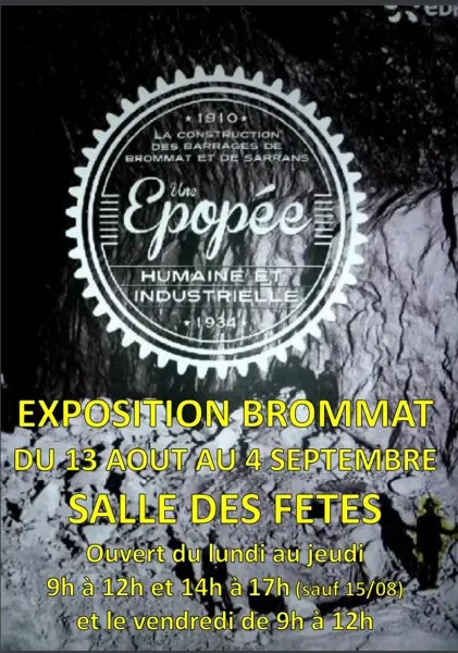 Exposition : l'épopée humaine et industrielle des barrages de Brommat et Sarrans