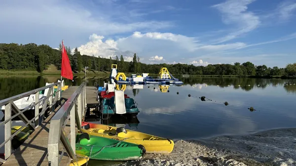base nautique, Aquapark de Parisot