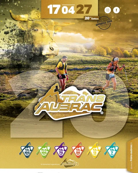 Trail Trans Aubrac à Bertholène