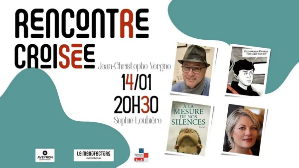 Rencontre croisée : Jean-Christophe Vergne & Sophie Loubière