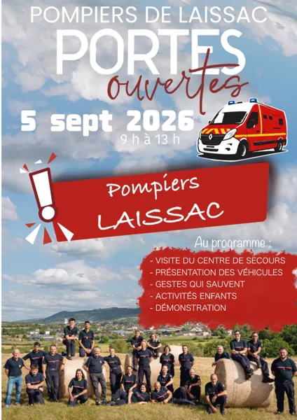 Portes ouvertes à la caserne des sapeurs-pompiers du laissagais