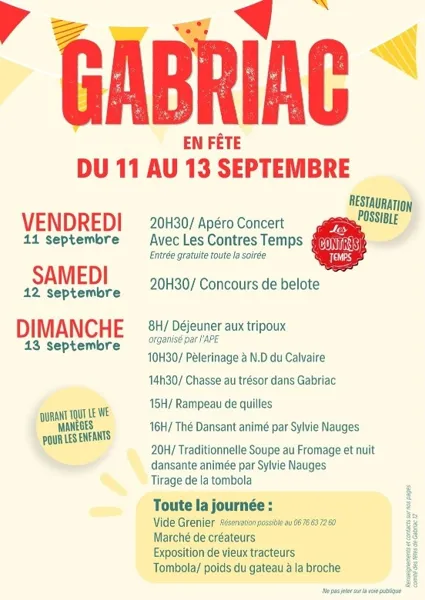Gabriac en fête