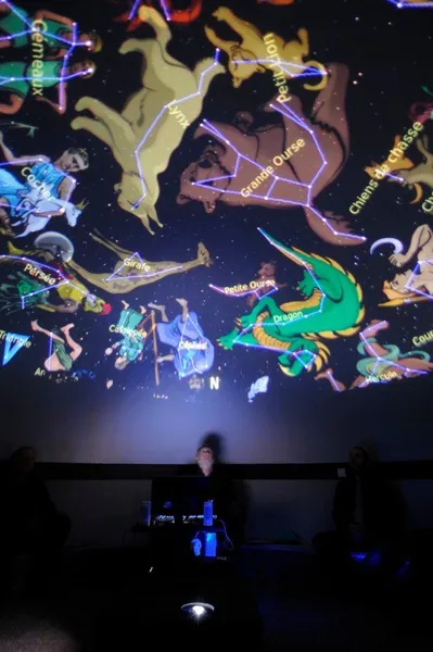 Séances de planétarium