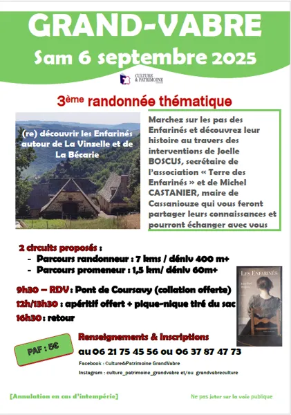 Randonnée thématique
