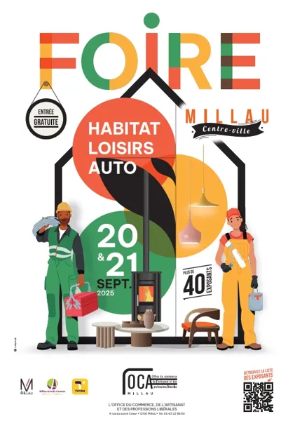 Foire de l'Habitat, des Loisirs et de l' Auto - Centre ville de Millau