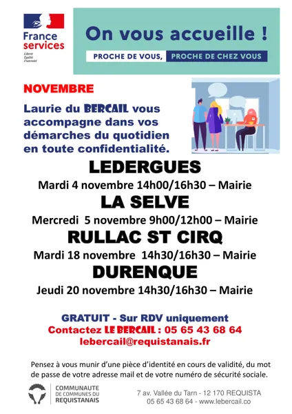 Itinérance France services - Durenque -