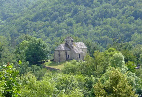 Randonnée : La chapelle de Manhaval, OFFICE DE TOURISME DU CANTON DE MUR DE BARREZ