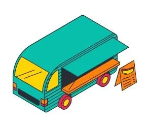 Les food trucks, OFFICE DE TOURISME DE PARELOUP LEVEZOU