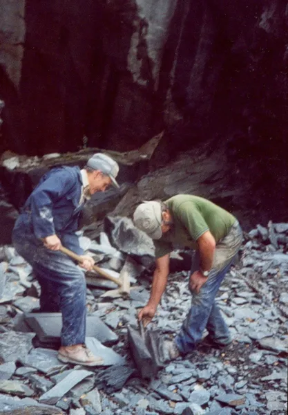 L'extraction de l'ardoise