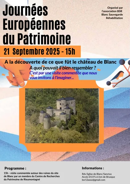 Journées du Patrimoine à Blanc