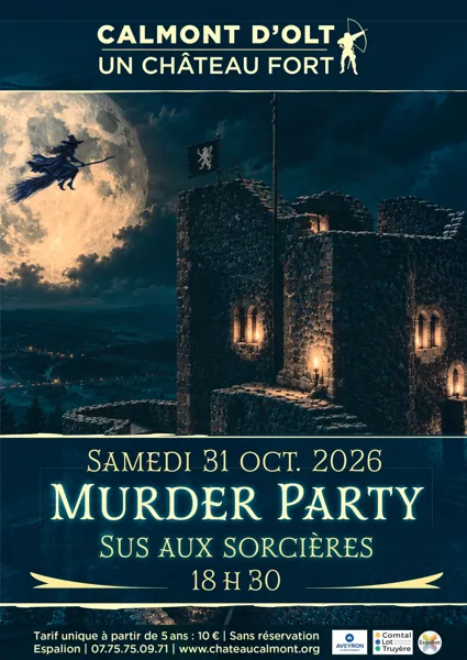 Murder Party au château de Calmont d’Olt