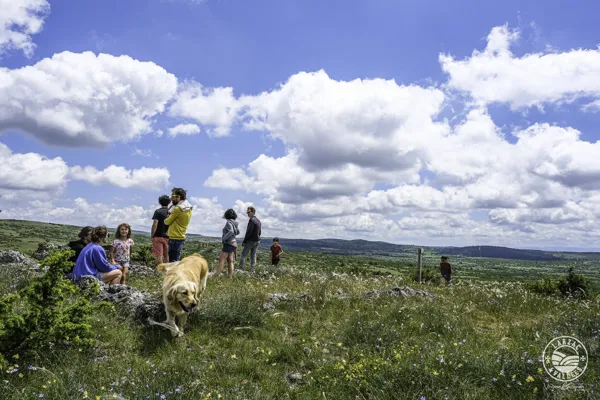 Randonnée Le Trail, ©Virginie Govignon - OT Larzac et Vallées