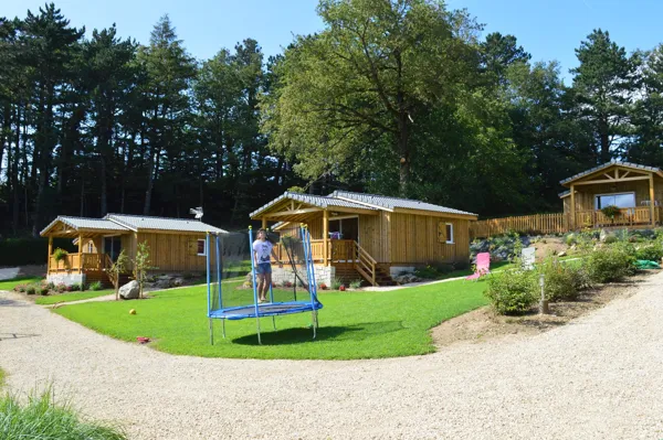 Le Jardin de Chalets - Accueil Groupe  - H12C006002, OFFICE DE TOURISME DE PARELOUP LEVEZOU