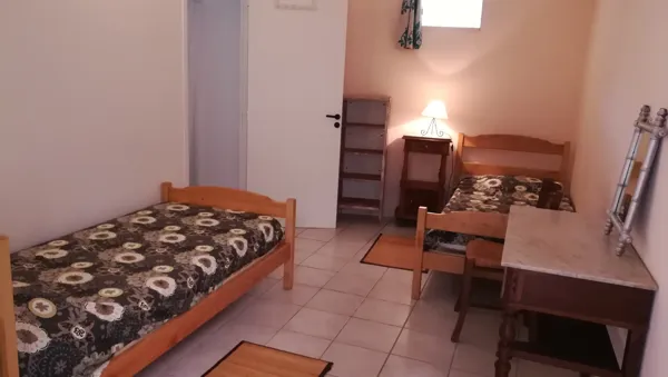 Chambre de 2 du grand gîte (avec salle de bain privative), 