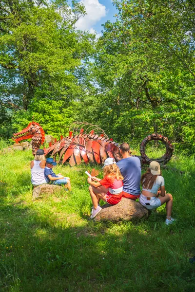 Sentier de l'imaginaire : de Feu et de Vent