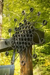 Sculpture du le Sentier de l'imaginaire, vive la récup.!, OFFICE DE TOURISME DU CANTON DE MUR DE BARREZ