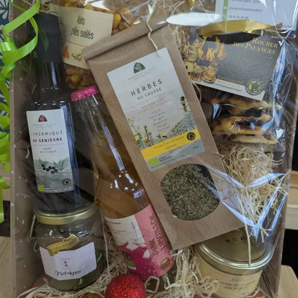 Idée de panier gourmand, épicerie fine, combo