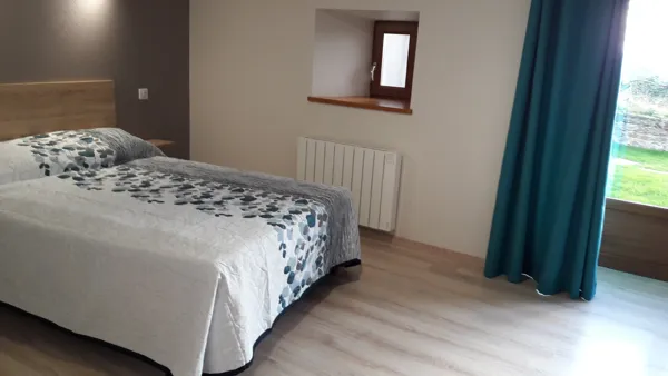 Chambre accessible aux personnes à mobilité réduite., 