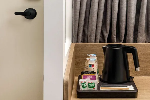 Plateau d'accueil chambre, 