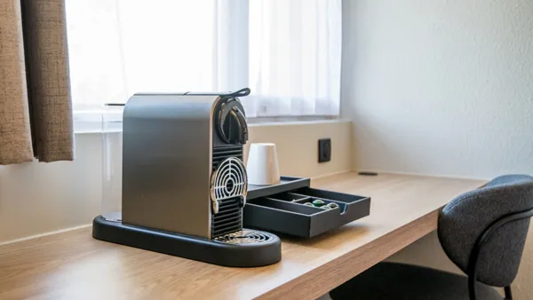 Machine à café  dans la chambre king size, 