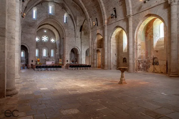 L'église abbatiale, © Emidio Castri