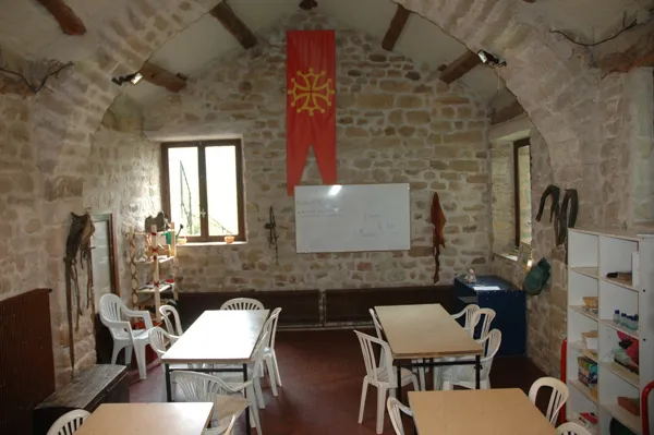 Le Hameau de Moulès (groupes): salle d'activité, Le Hameau de Moulès