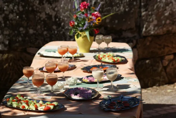 Le Hameau de Moulès (groupes): menu, Le Hameau de Moulès