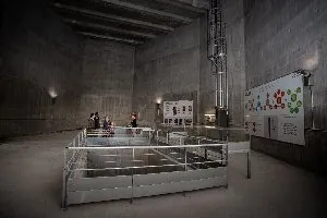 Viaduc de Millau: sur les anciennes pistes de chantier (groupes), OFFICE DE TOURISME DE MILLAU