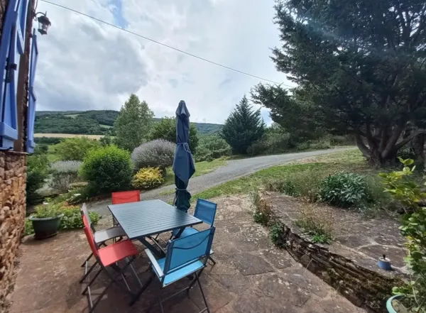 Terrasse du gîte, P. Lemoine