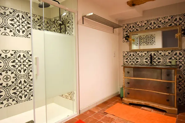 Salle de bain chambre Syrah