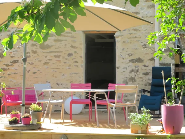 Terrasse Secadou, ©ChambresenSégala