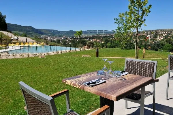 Terrasse, Domaine Saint Estève (groupes)