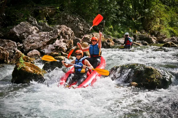 Mini-raft dans les Gorges de la Dourbie., Greg Alric