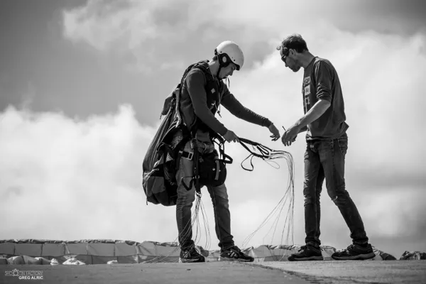 sam.., comment on fait?, millau evasion parapente