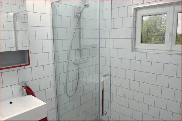 Une des salles de bain, 