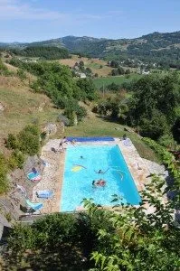 Vue la piscine de la chambre du 1er, Domaine de Bellevue - Alain Prieur