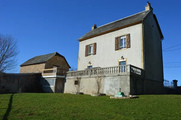 Gîte Le Couderc vue du jardin, Jérémy BURGUIERE
