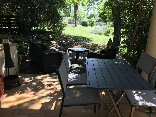 Terrasse ombragée