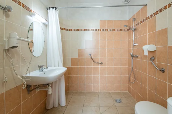 salle de douche, Le Gîte