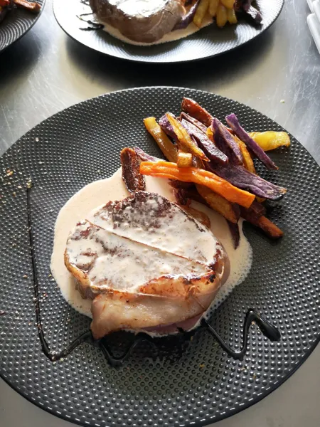 Tournedos et meli melo de frites maison, 