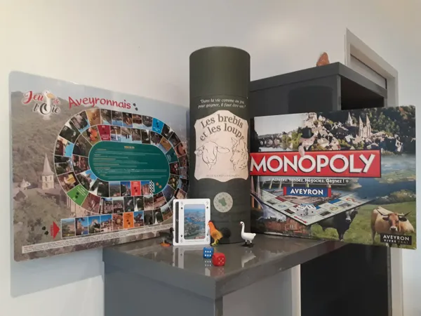 Bibliothèque-jeux de société., ***