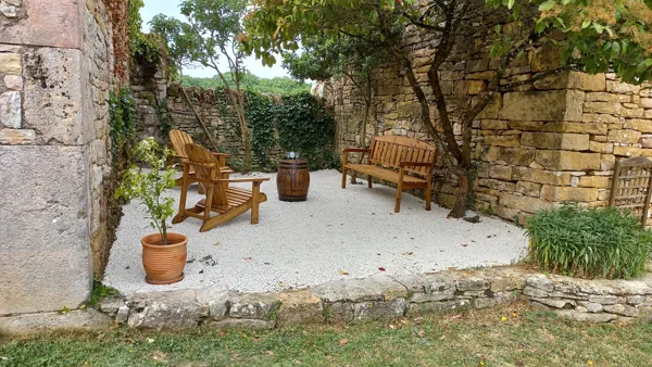 Gîte Rosa, patio