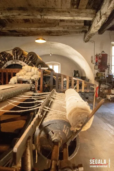 Visite d'une ancienne filature de 1900, ©OT PAYS SEGALI-Gilhodes.E