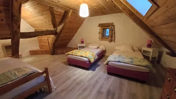Gîte Althéa, chambre à l'étage