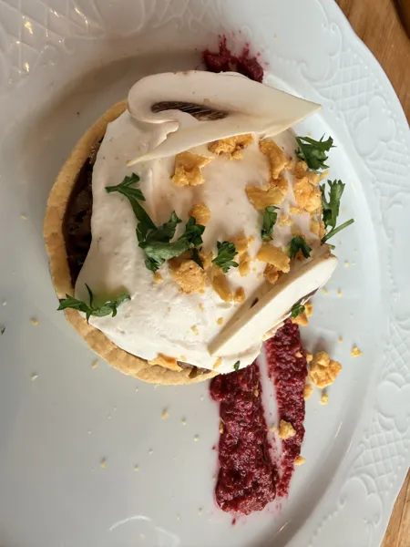 Entrée repas groupe Noel, Leonie Millau